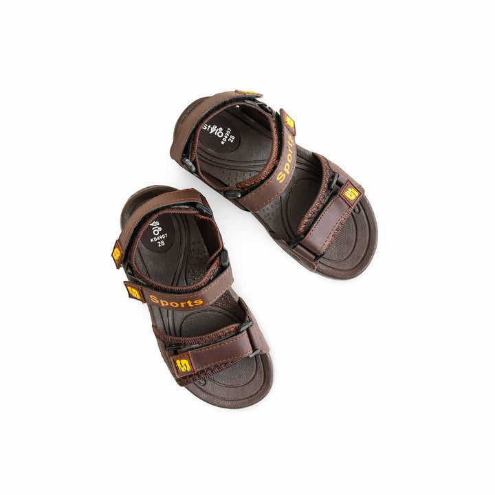 Boys Coffee Casual Sandal KD4907