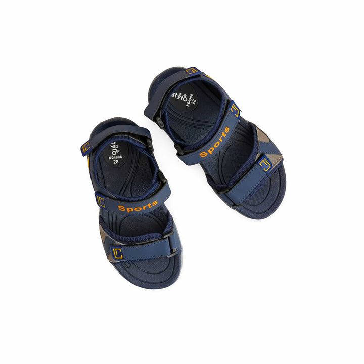 Boys Navy Casual Sandal KD4908