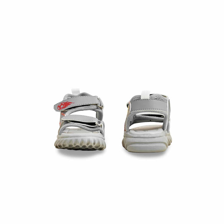 Boys Grey Casual Sandal KD4930