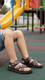 Boys Brown Formal Sandal KD4931