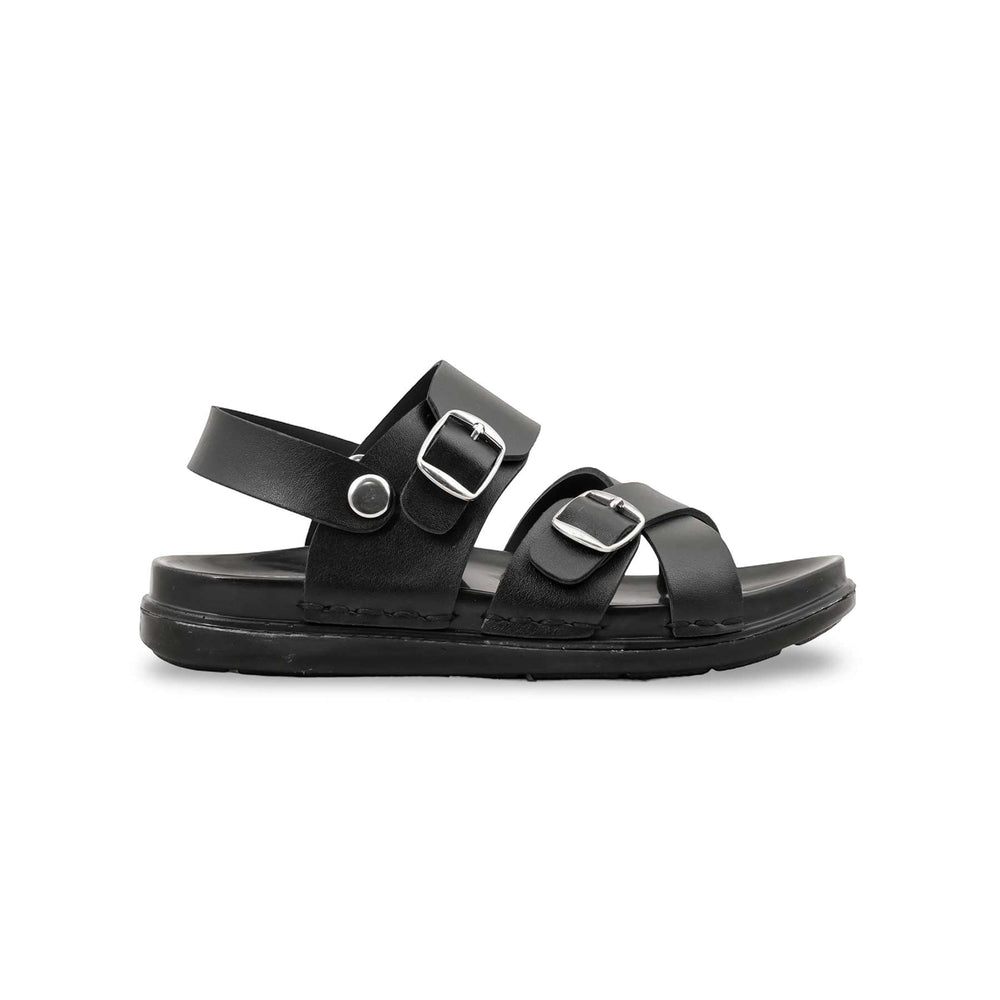 Boys Black Formal Sandal KD4931