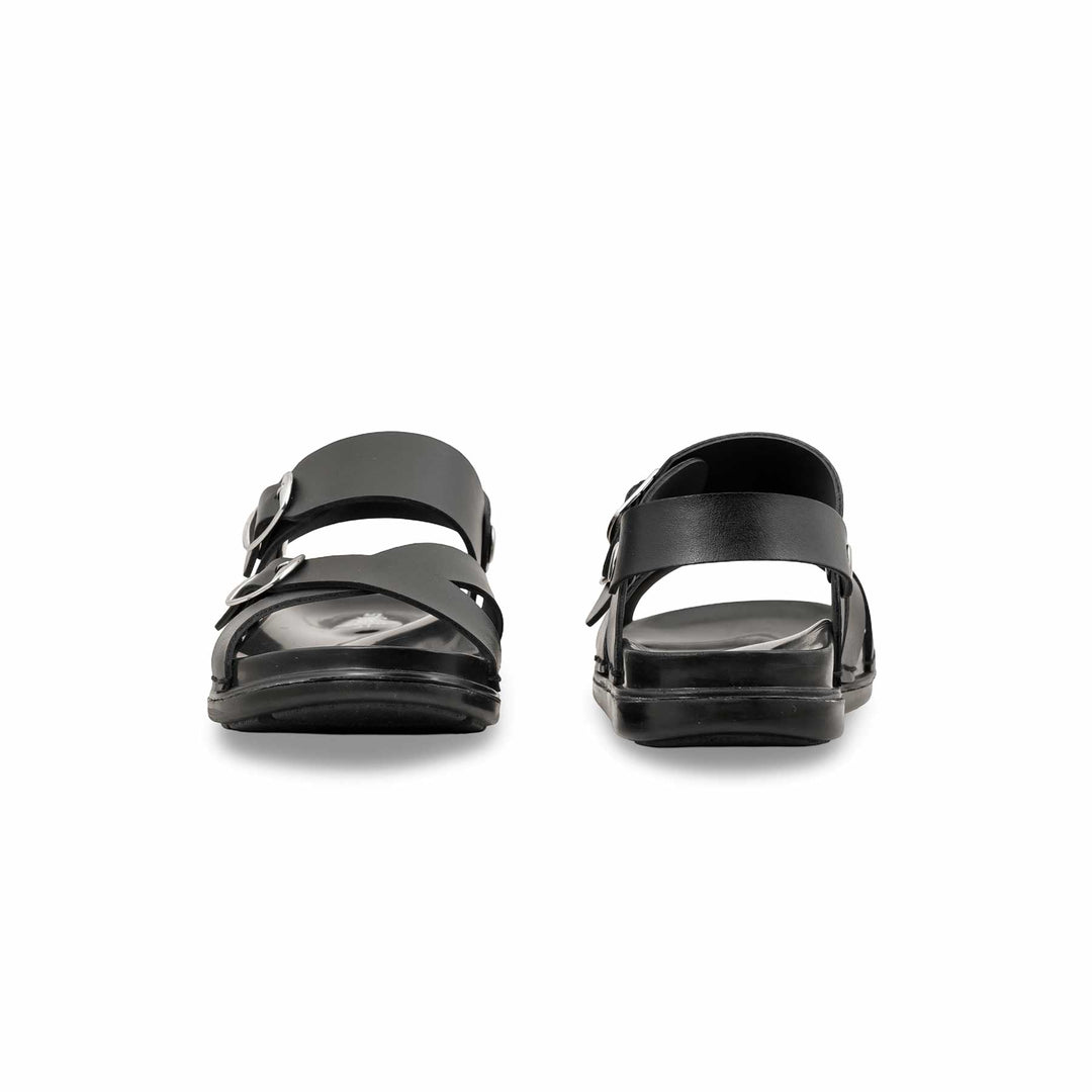 Boys Black Formal Sandal KD4931