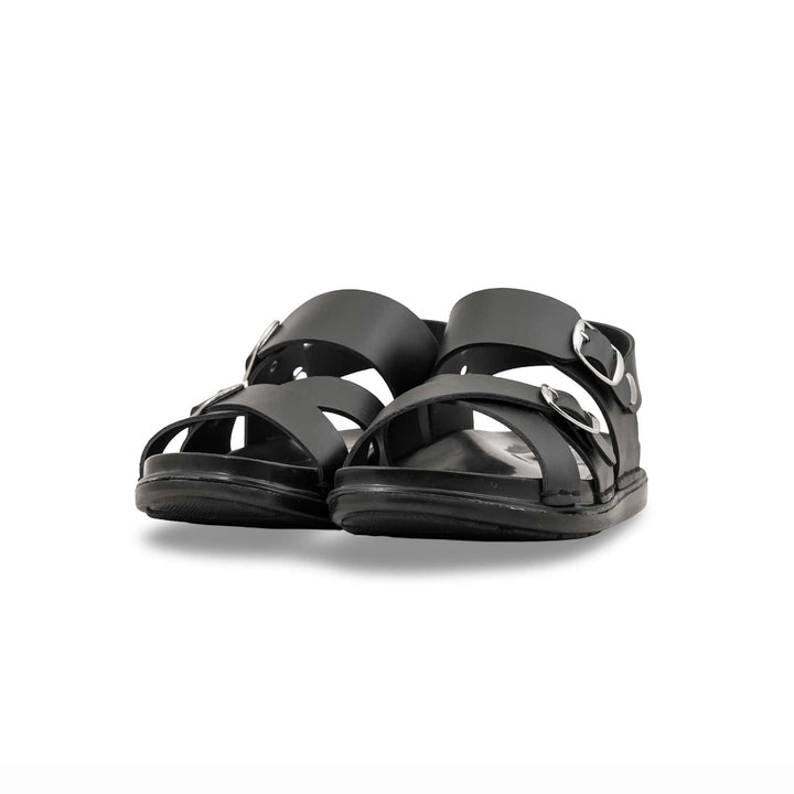 Boys Black Formal Sandal KD4931