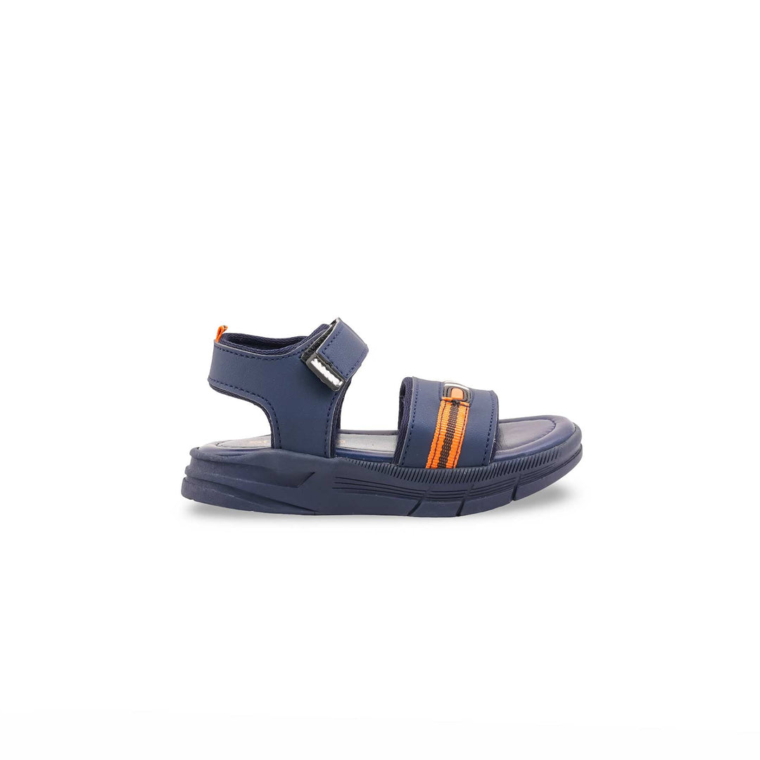 Boys Navy Casual Sandal KD4941