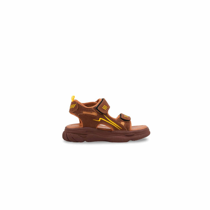 Boys Brown Casual Sandal KD4943