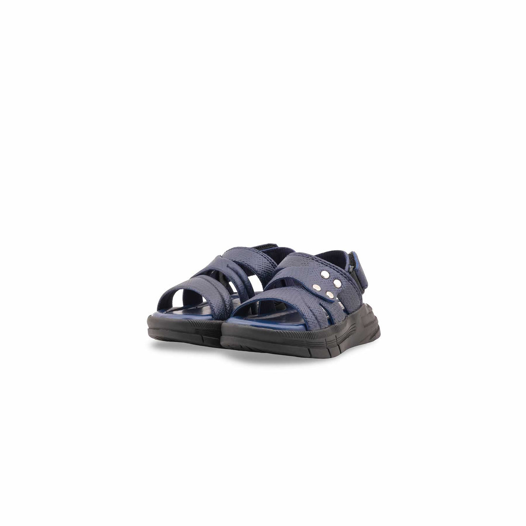 Boys Navy Formal Sandal KD4946