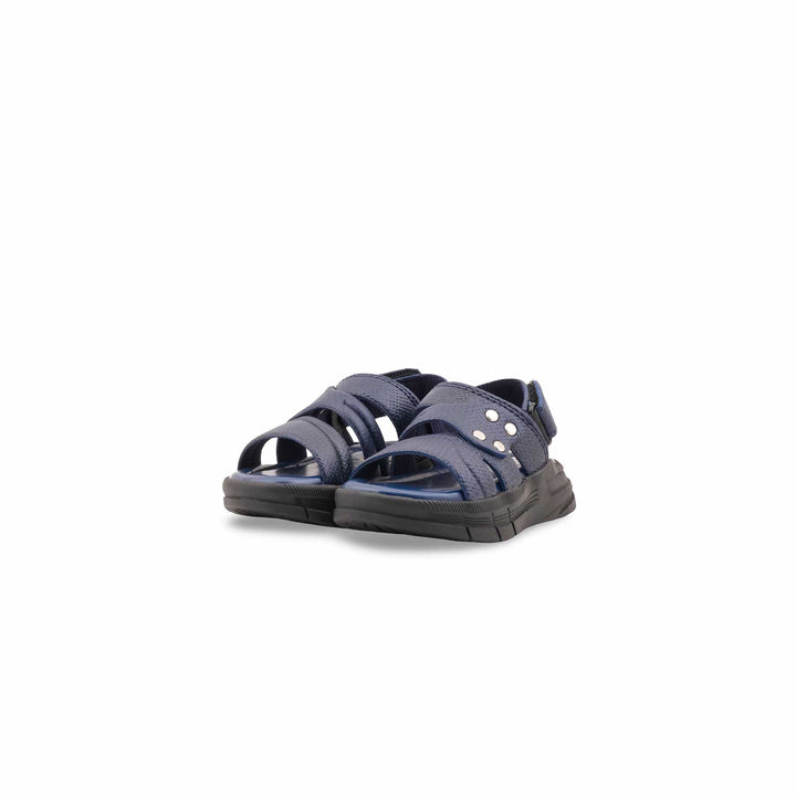 Boys Navy Formal Sandal KD4946