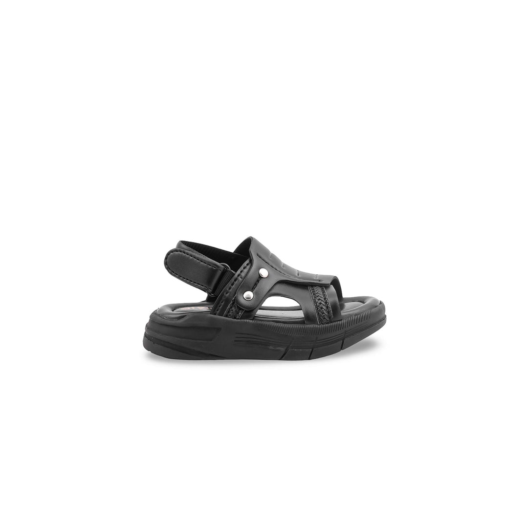 Black Boys Formal Sandal KD4947