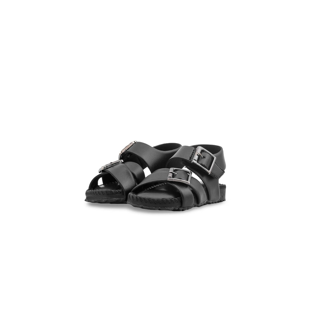 Boys Black Formal Sandal KD4948