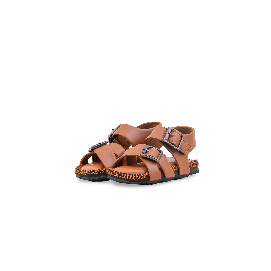 Boys Mustard Formal Sandal KD4948