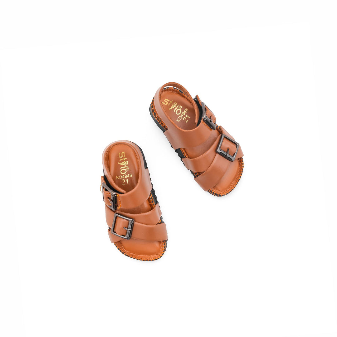 Boys Mustard Formal Sandal KD4948