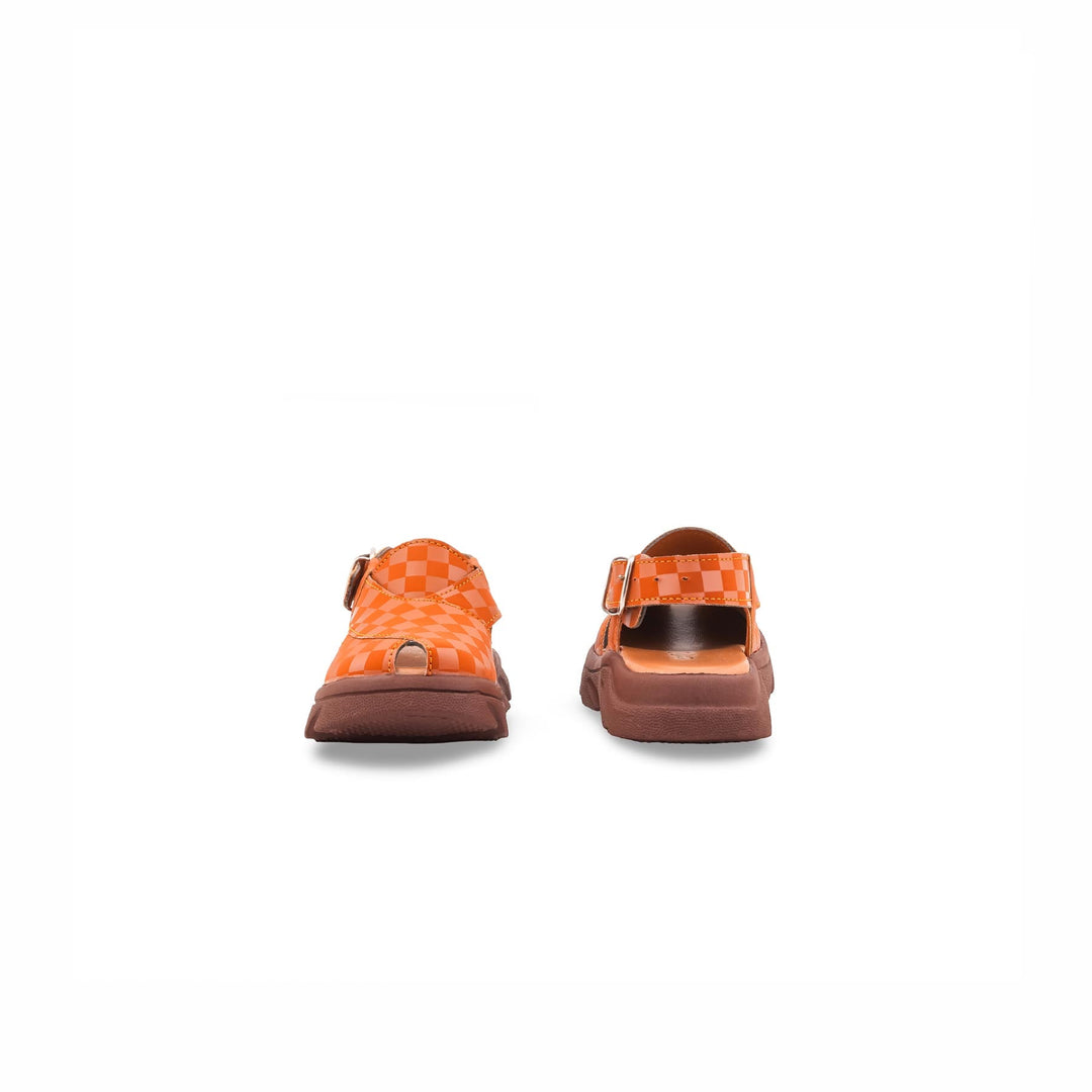 Boys Mustard Peshawari Chappal KD4959