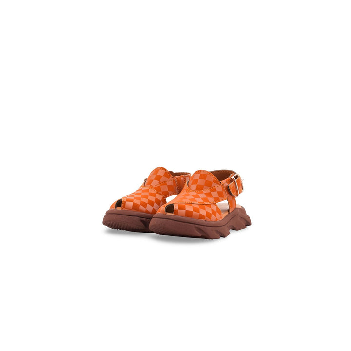 Boys Mustard Peshawari Chappal KD4959