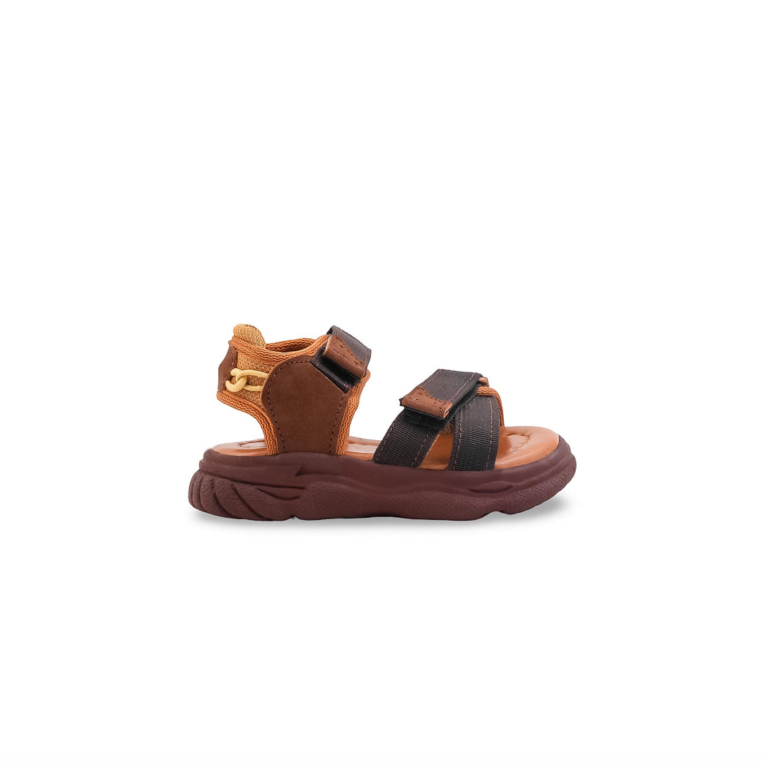 Boys Coffee Casual Sandal KD4971