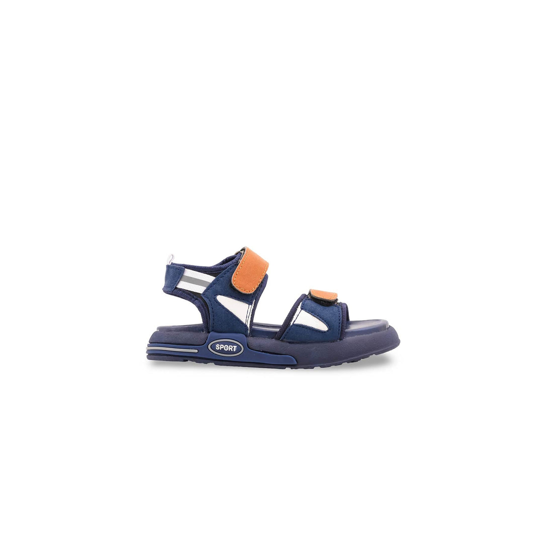 Boys Navy Casual Sandal KD4978