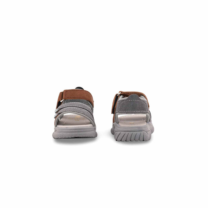 Boys Grey Casual Sandal KD4982