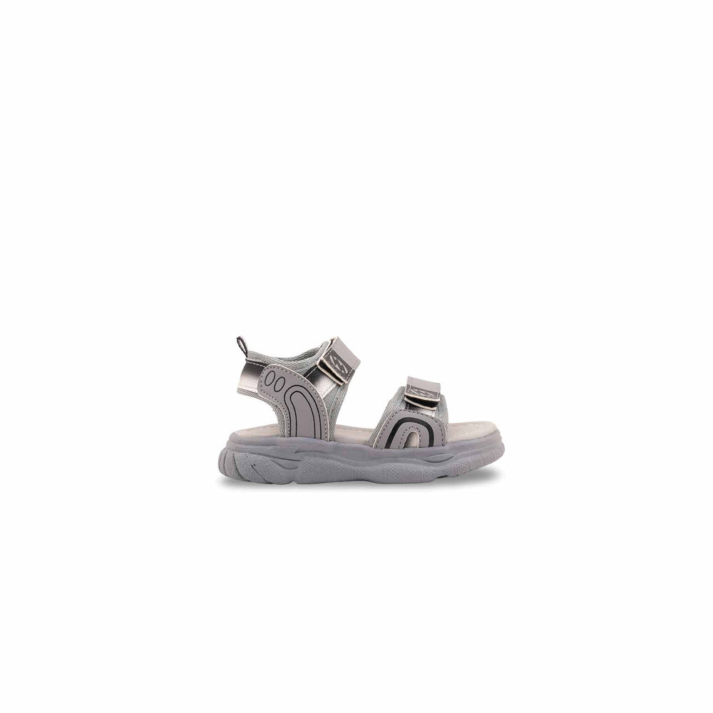 Boys Grey Casual Sandal KD4983