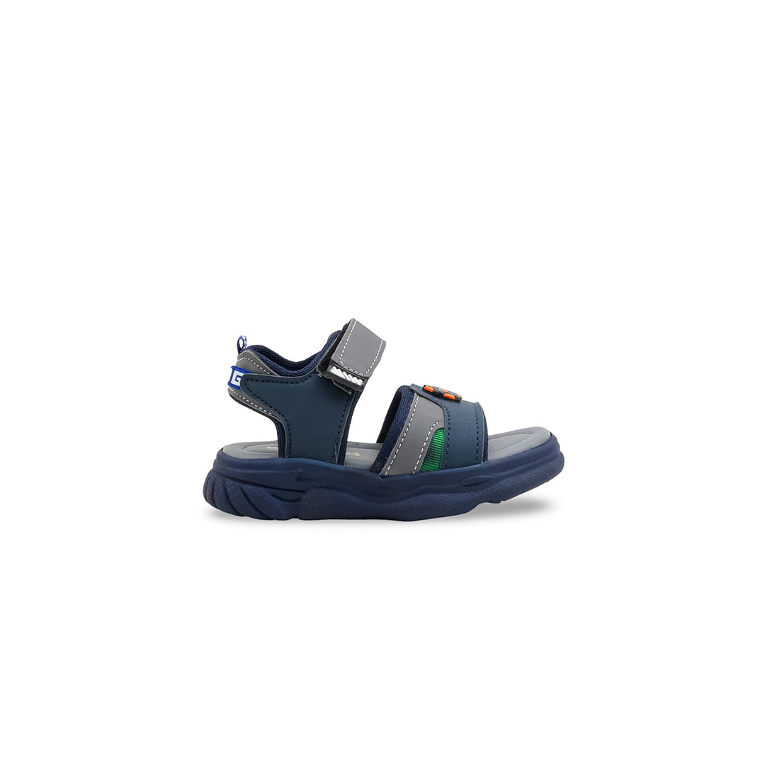 Boys Navy Casual Sandal KD4984