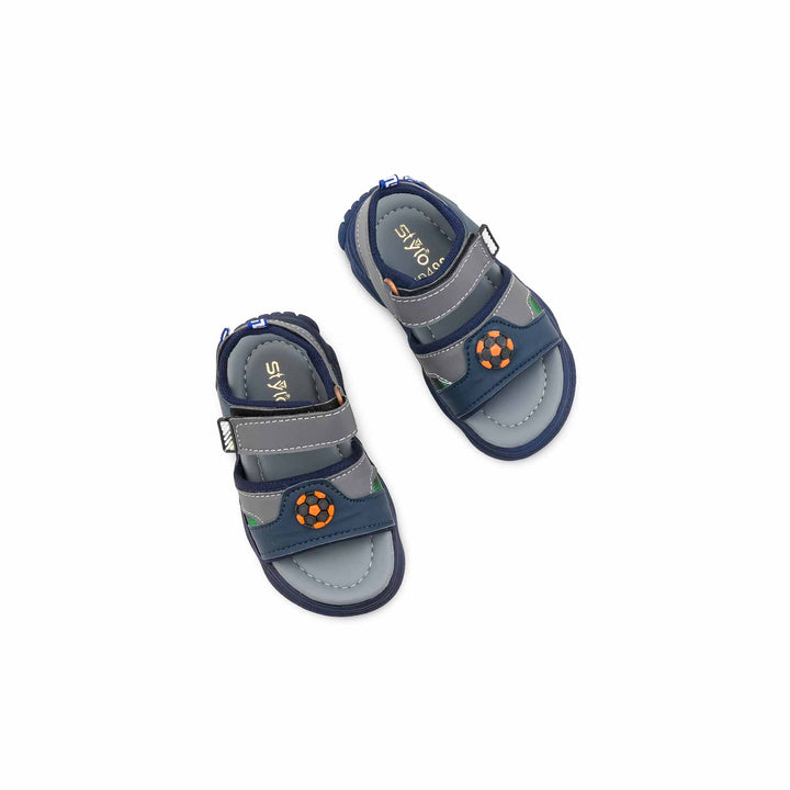 Boys Navy Casual Sandal KD4984
