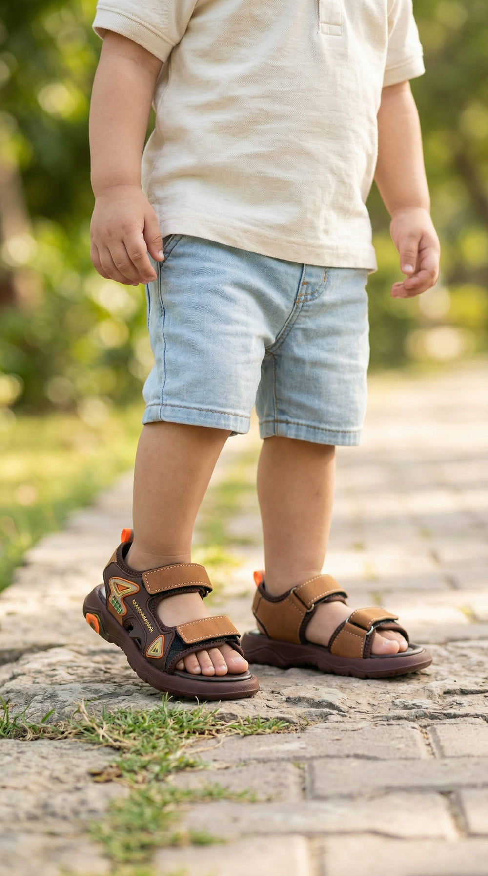 Boys Coffee Casual Sandal KD4989