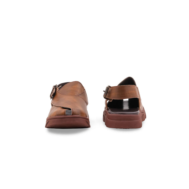 Boys Brown Peshawari Chappal KD4994