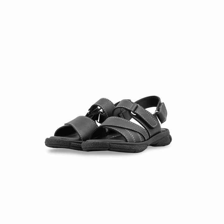 Boys Black Formal Sandal KD4997