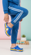 Girls Navy Casual Flip Flop KD5515