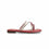 Girls Maroon Casual Slipper KD5533