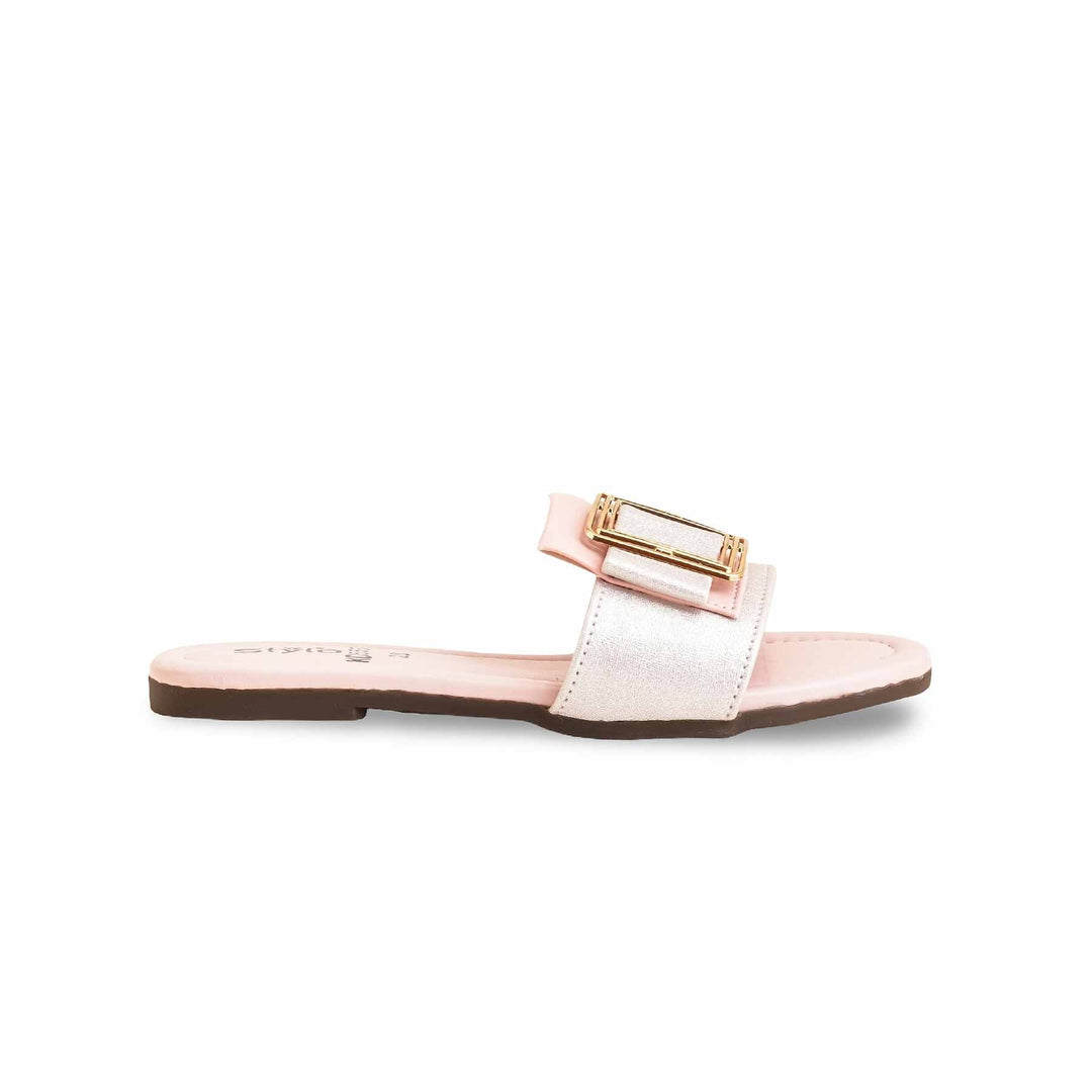Girls Pink Formal Slipper KD5554