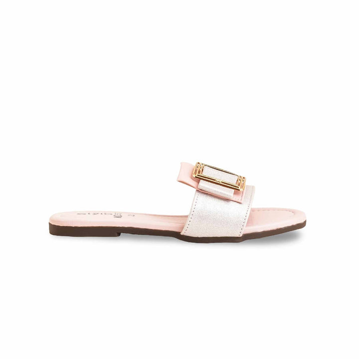 Girls Pink Formal Slipper KD5554