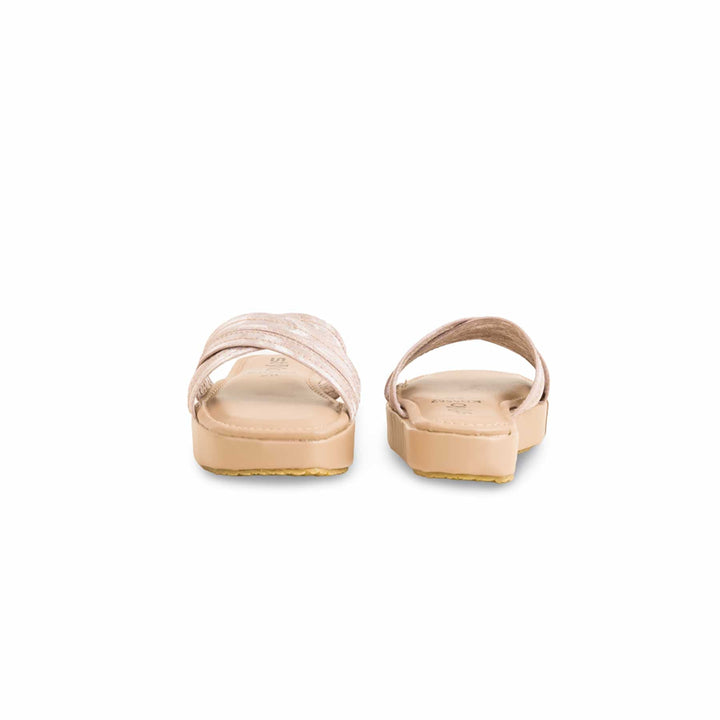 Girls Pink Formal Slipper KD5562