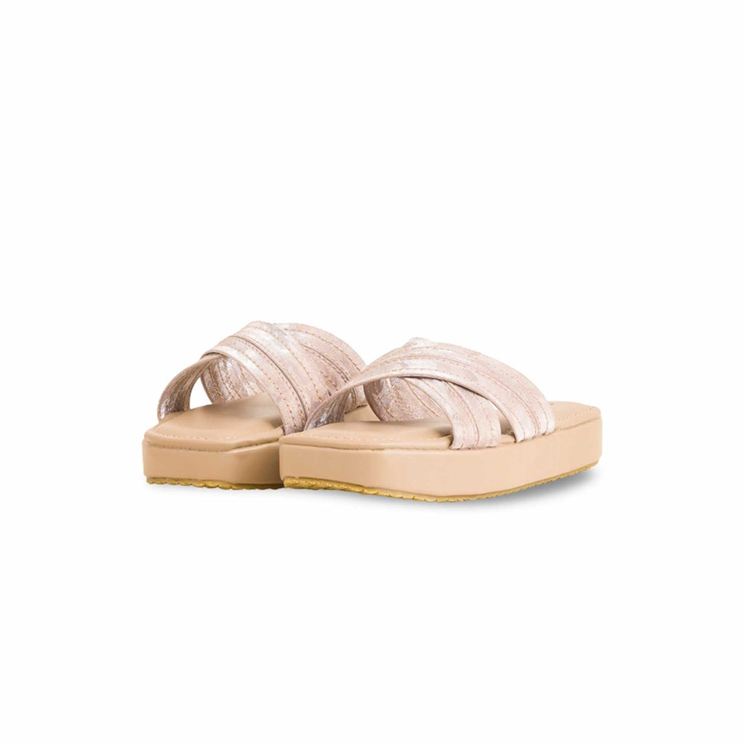 Girls Pink Formal Slipper KD5562