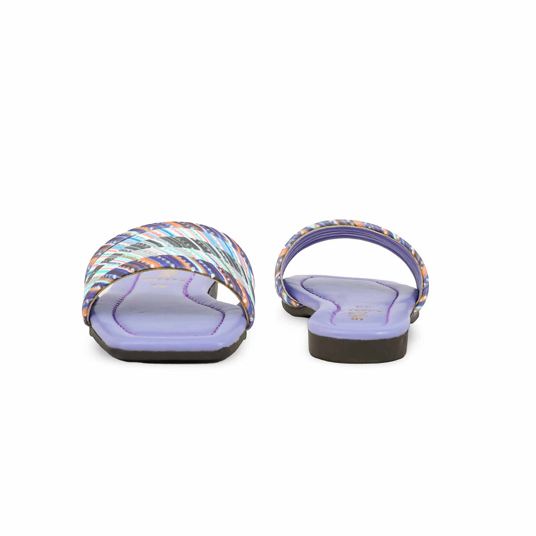 Girls Purple Formal Slipper KD5574