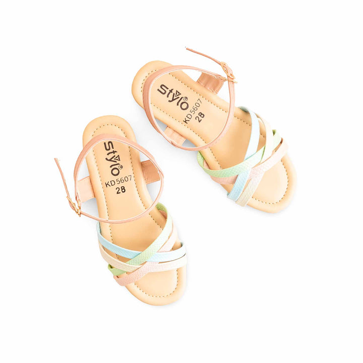 Girls Multy Casual Sandal KD5607