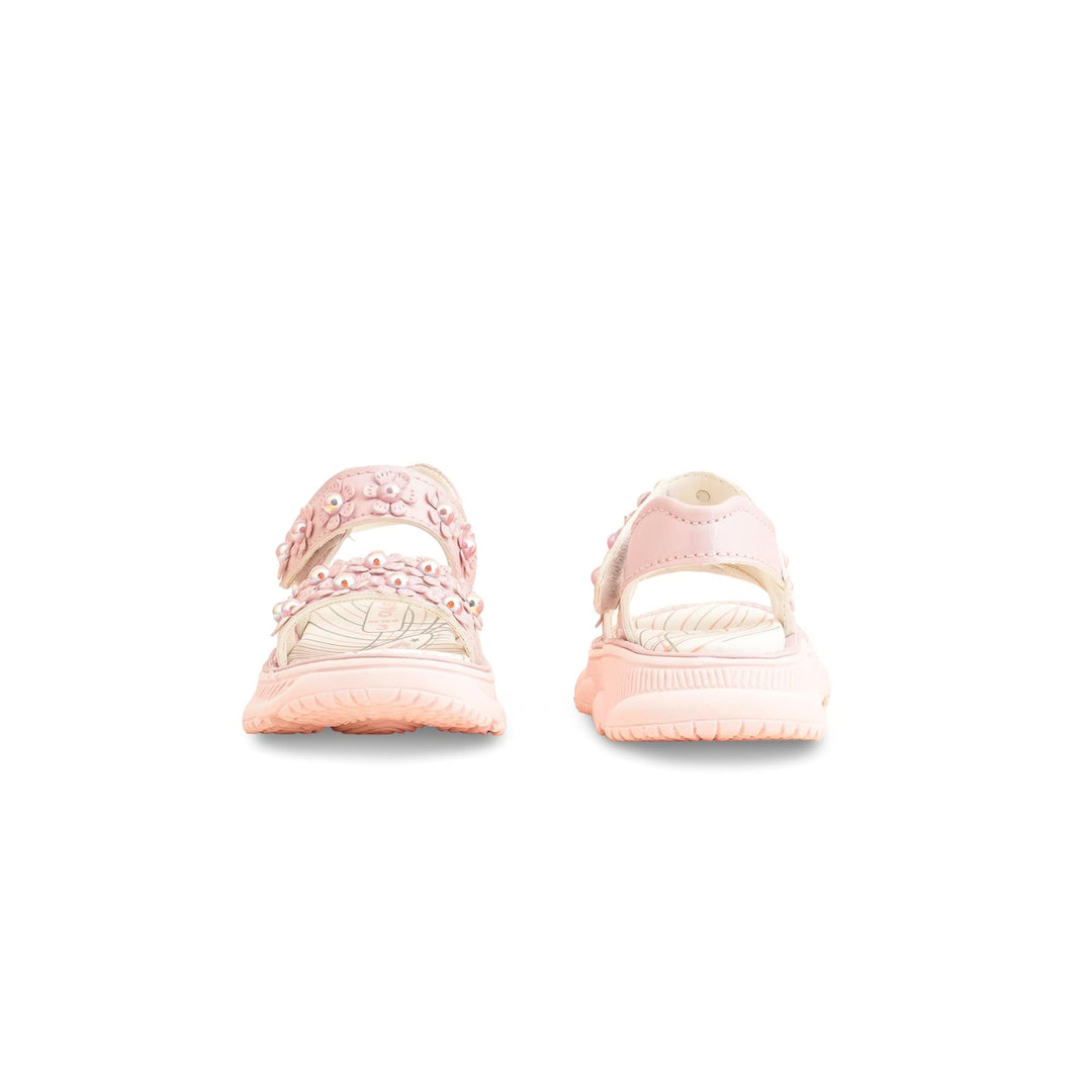 Girls Pink Casual Sandal KD5612