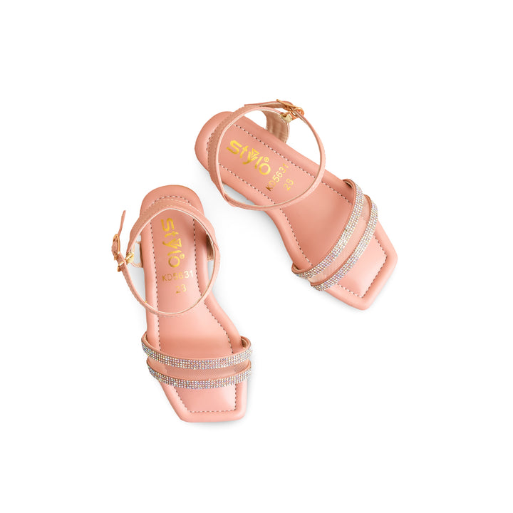 Girls Pink Casual Sandal KD5631