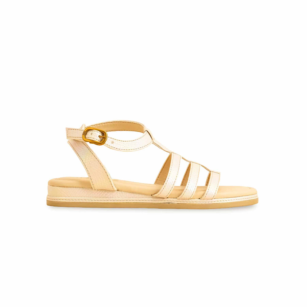 Girls Golden Formal Sandal KD5646