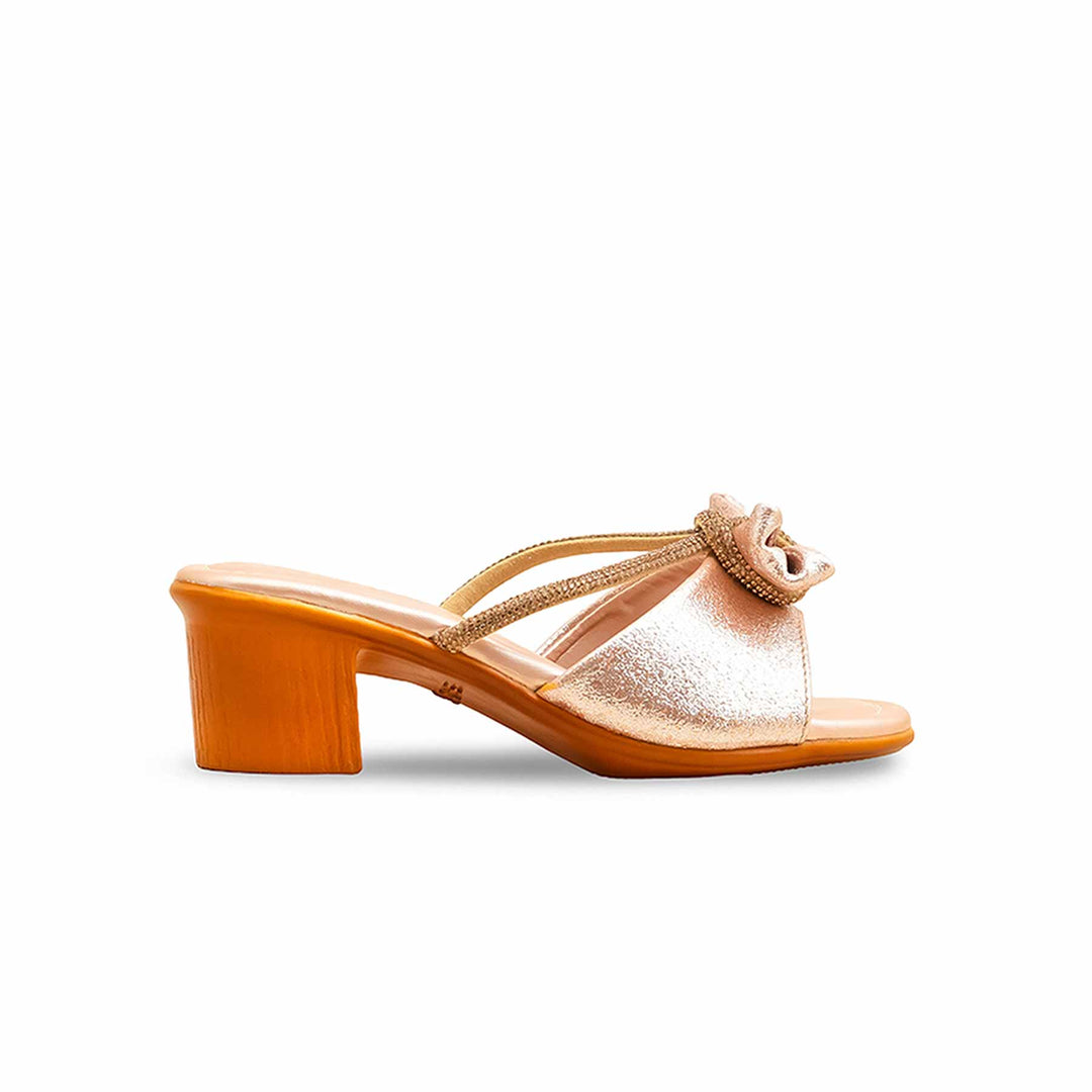 Girls Golden Fancy Slipper KD5654