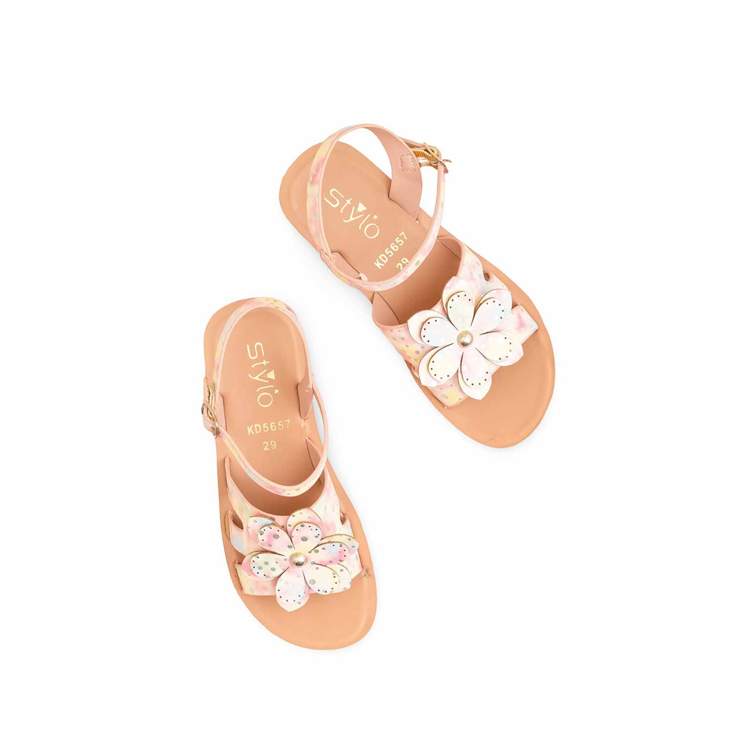 Girls Pink Casual Sandal KD5657
