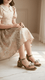 Girls Olive Fancy Sandal KD5674