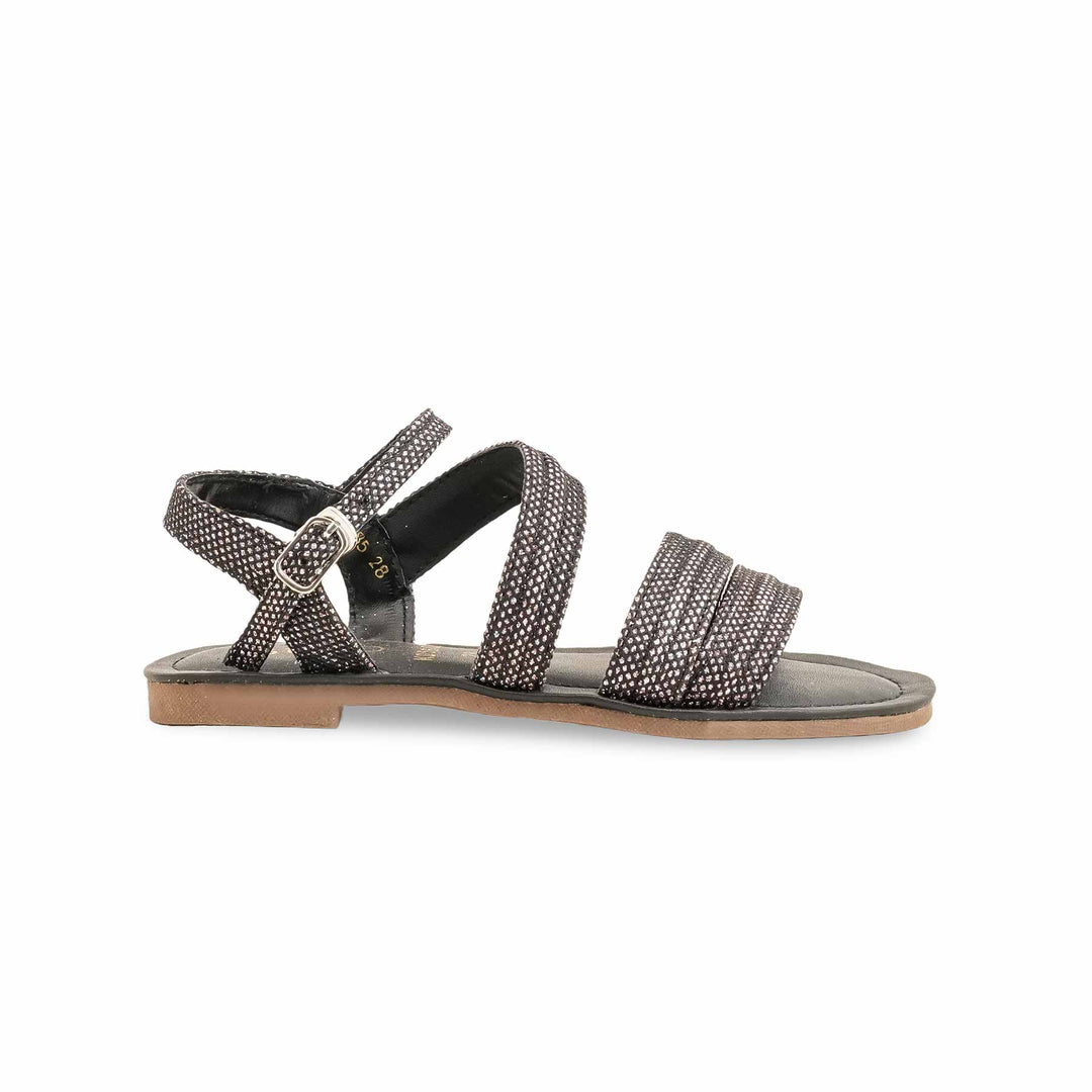 Girls Black Formal Sandal KD5685