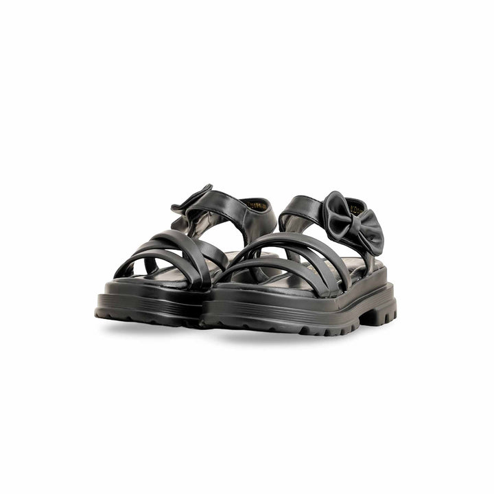 Girls Black Formal Sandal KD5696