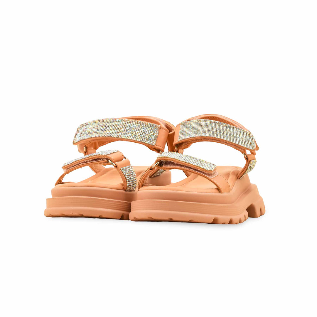 Girls Pink Formal Sandal KD5715