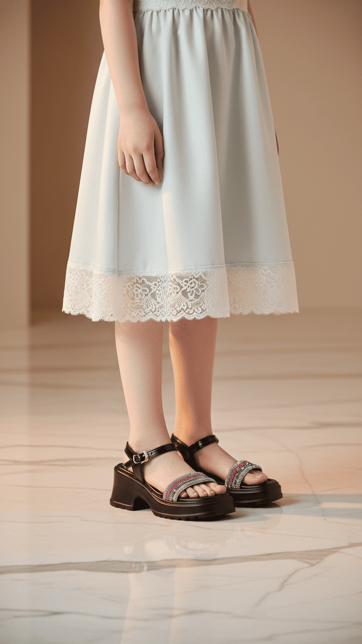 Girls Multy Formal Sandal KD5718