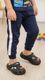 Boys Black Casual Flip Flop KD5728