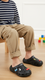 Boys Black Casual Flip Flop KD5729