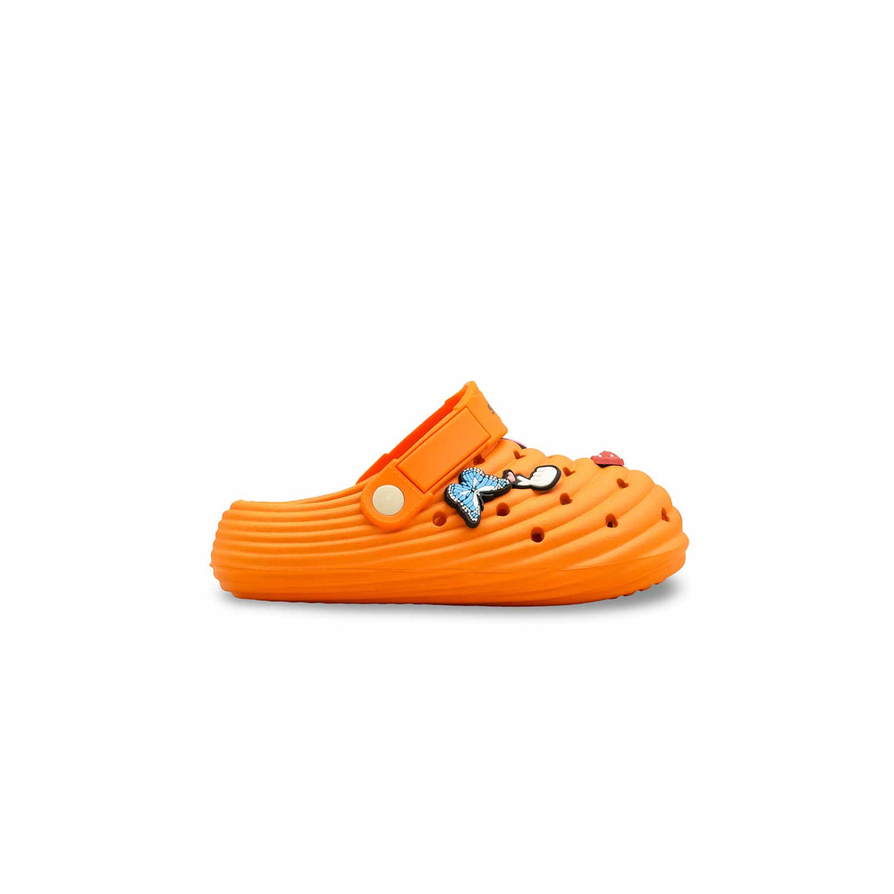 Boys Orange Casual Flip Flop KD5729