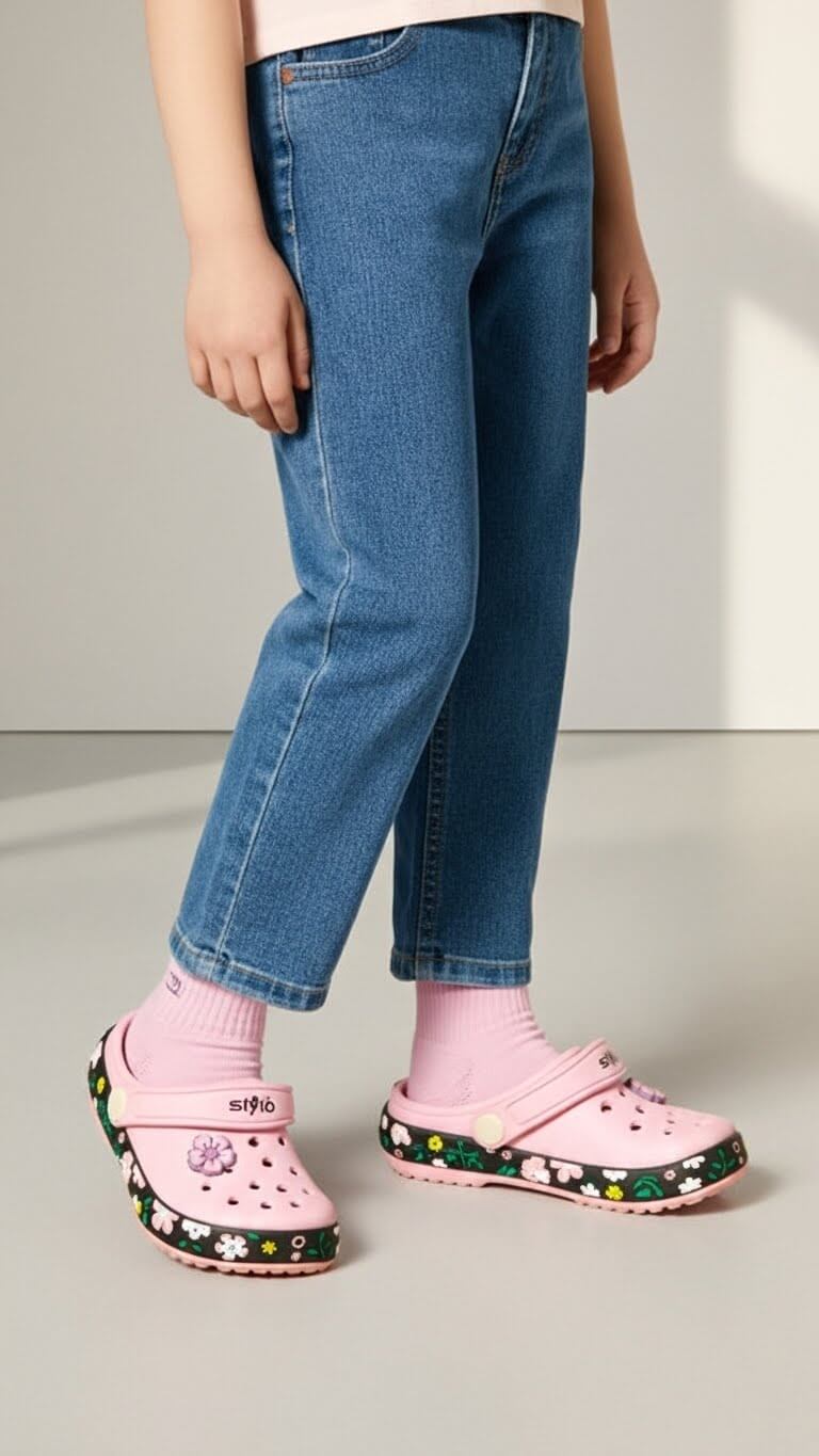 Girls Pink Casual Flip Flop KD5737