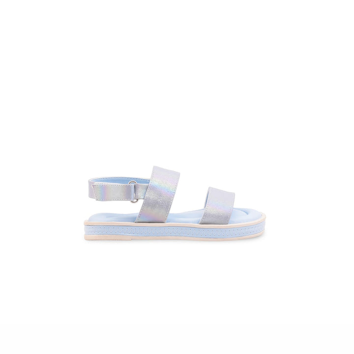 Girls Sky Blue Formal Sandal KD5747