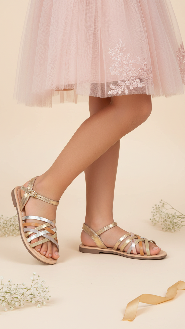 Girls Multy Casual Sandal KD5780